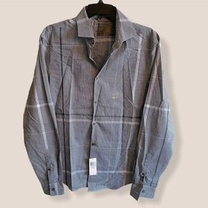 Calvin Klein dress button down long sleeve men's medium (NEW)